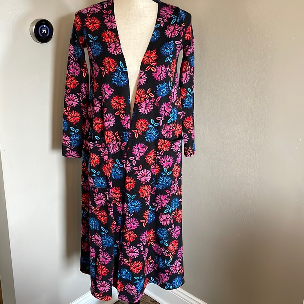 LuLaRoe duster floral - Picture 1 of 7